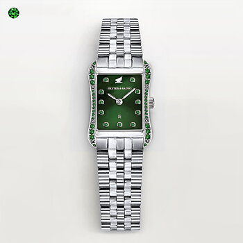 H&B Cronvas, Emerald & Silver