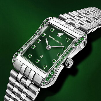 H&B Cronvas, Emerald & Silver