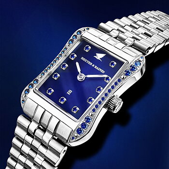 H&B Cronvas, Sapphire & Silver