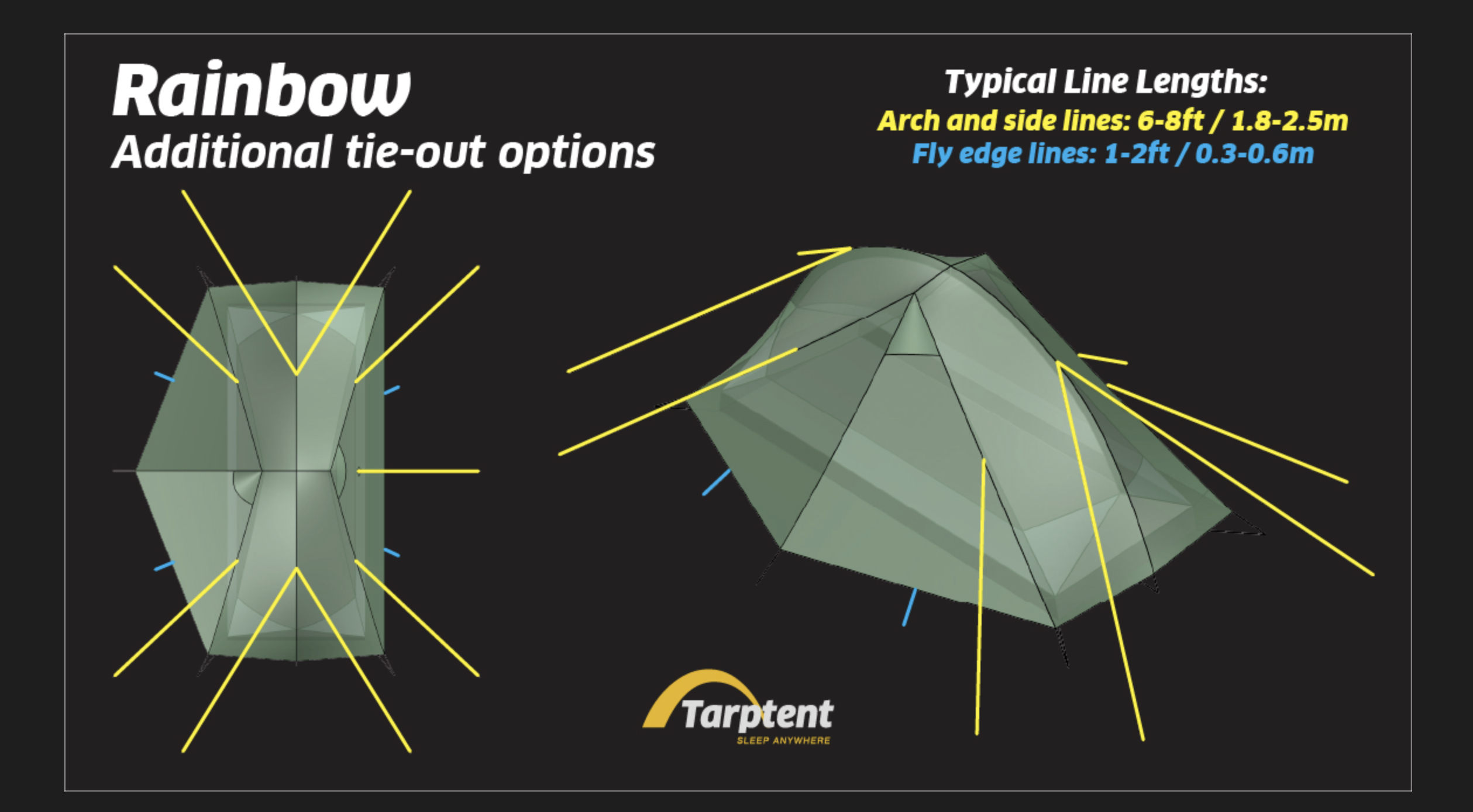 Tarptent Rainbow 1-Person Tent - 16