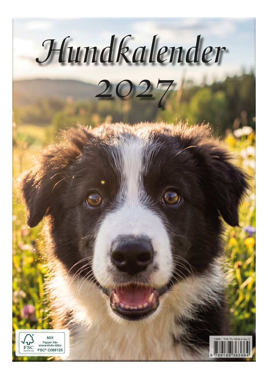 Hundkalender 2027 - 2