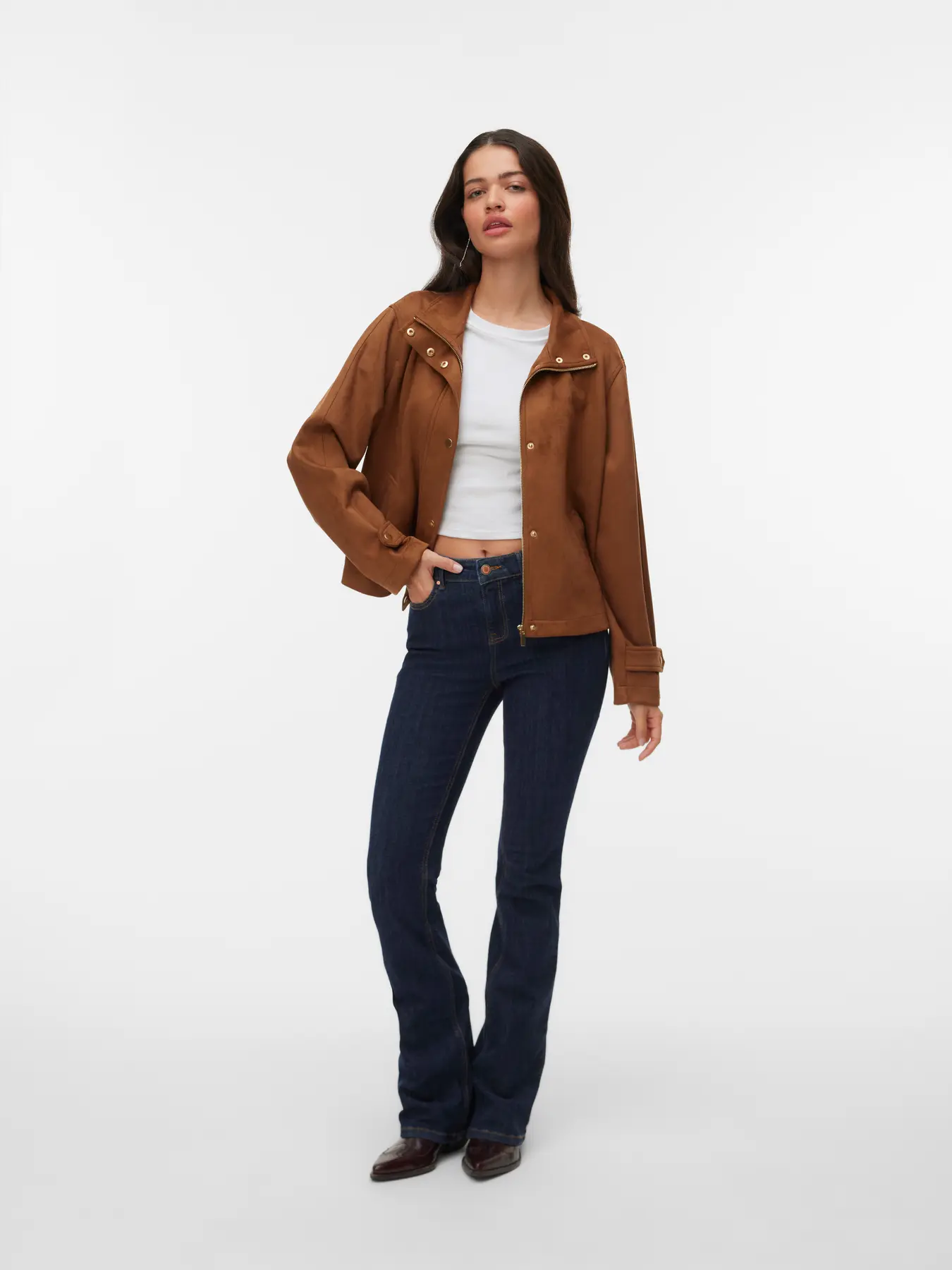 Vero Moda - Josemaja Jacka Cognac - 2