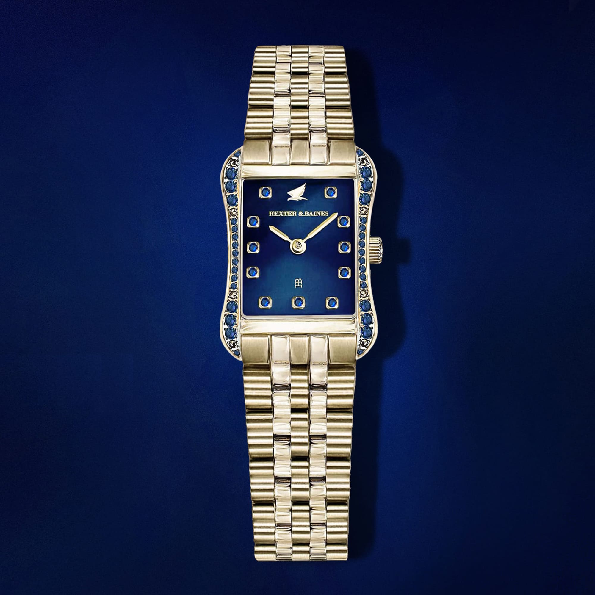 H&B Cronvas, Sapphire  & Gold - 7