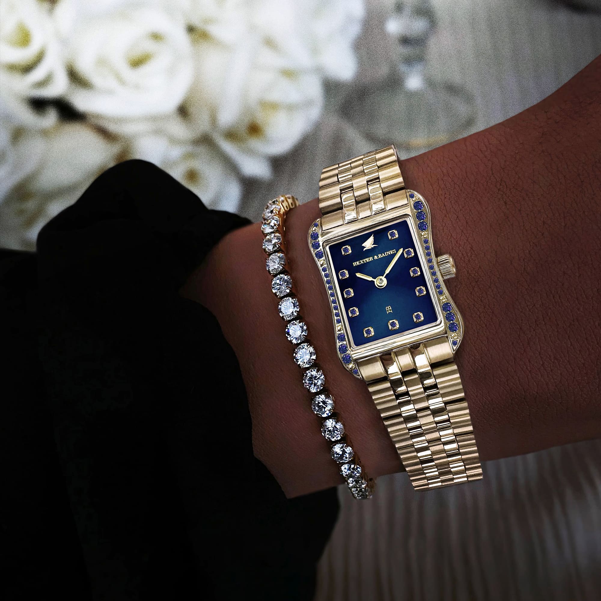 H&B Cronvas, Sapphire  & Gold - 3