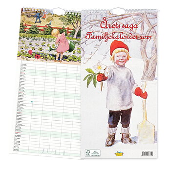 Familjekalender 2027 - Årets saga Elsa Beskow