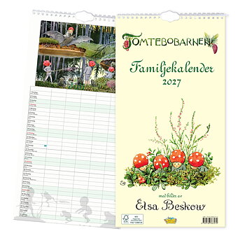 Familjekalender 2027 - Tomtebobarnen