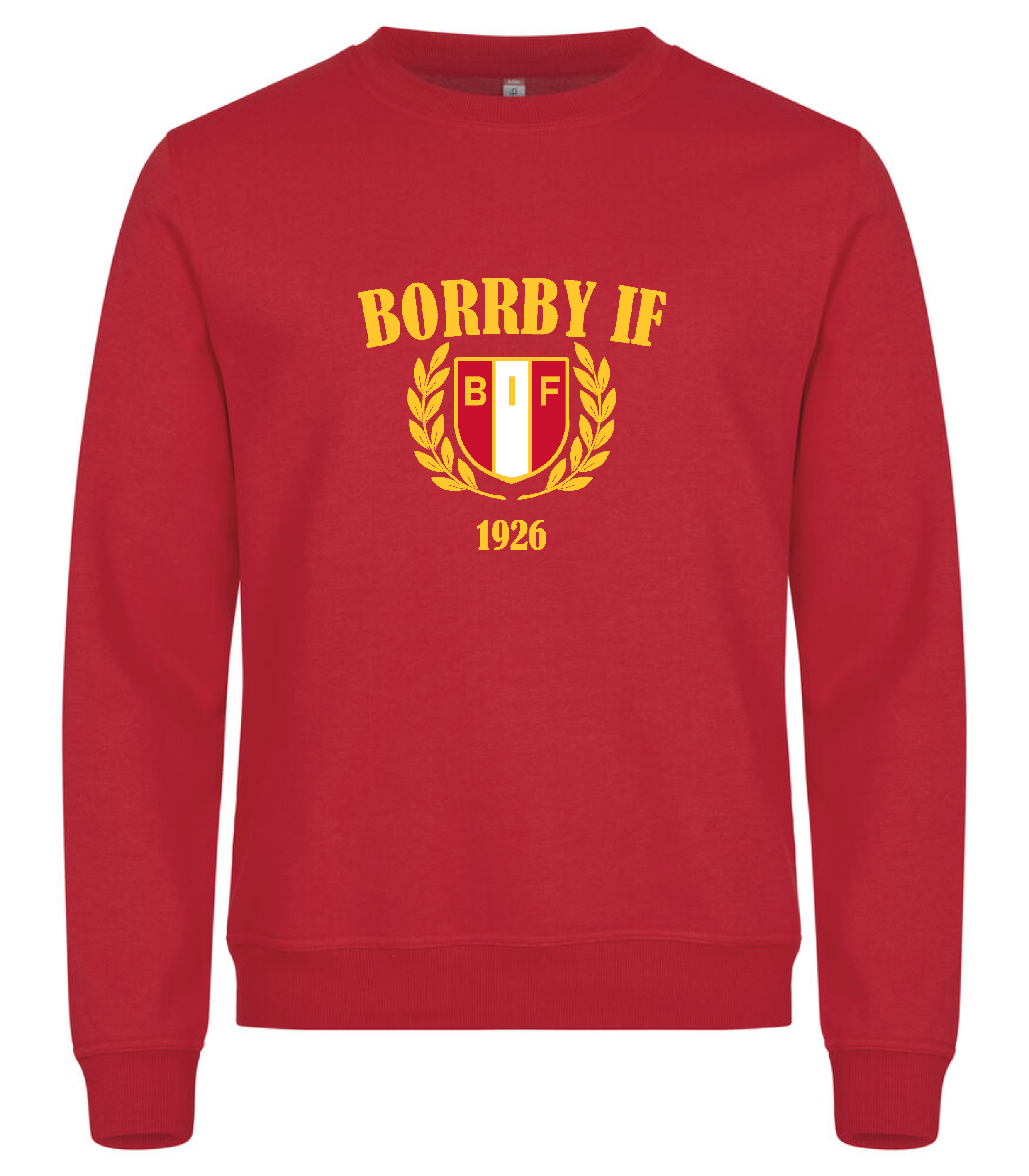 Supporter Sweatshirt  Trefärgtryck (Borrby IF) - 2