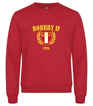 Supporter Sweatshirt  Trefärgtryck (Borrby IF)