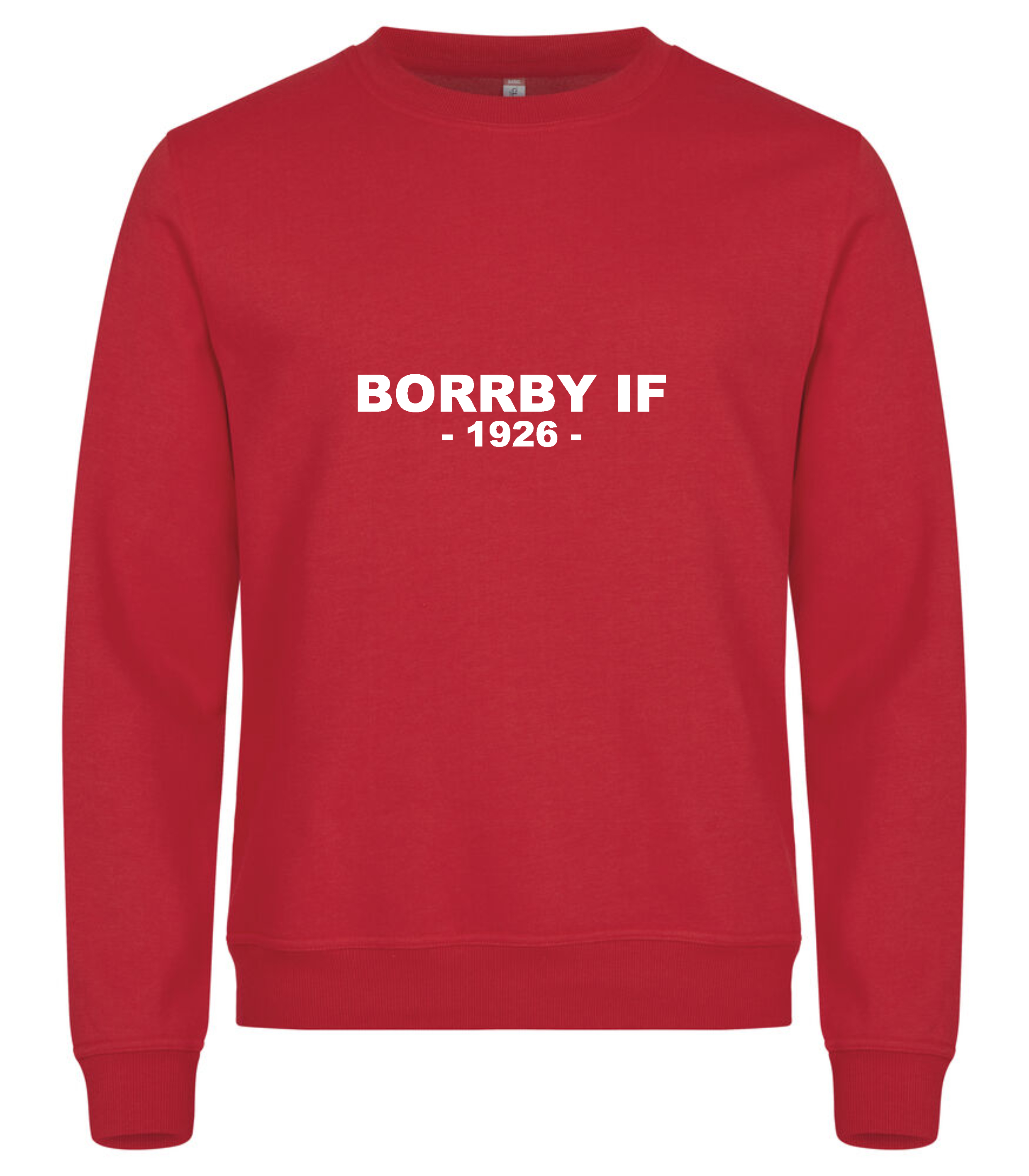 Supporter Sweatshirt  Enfärgtryck (Borrby IF) - 2