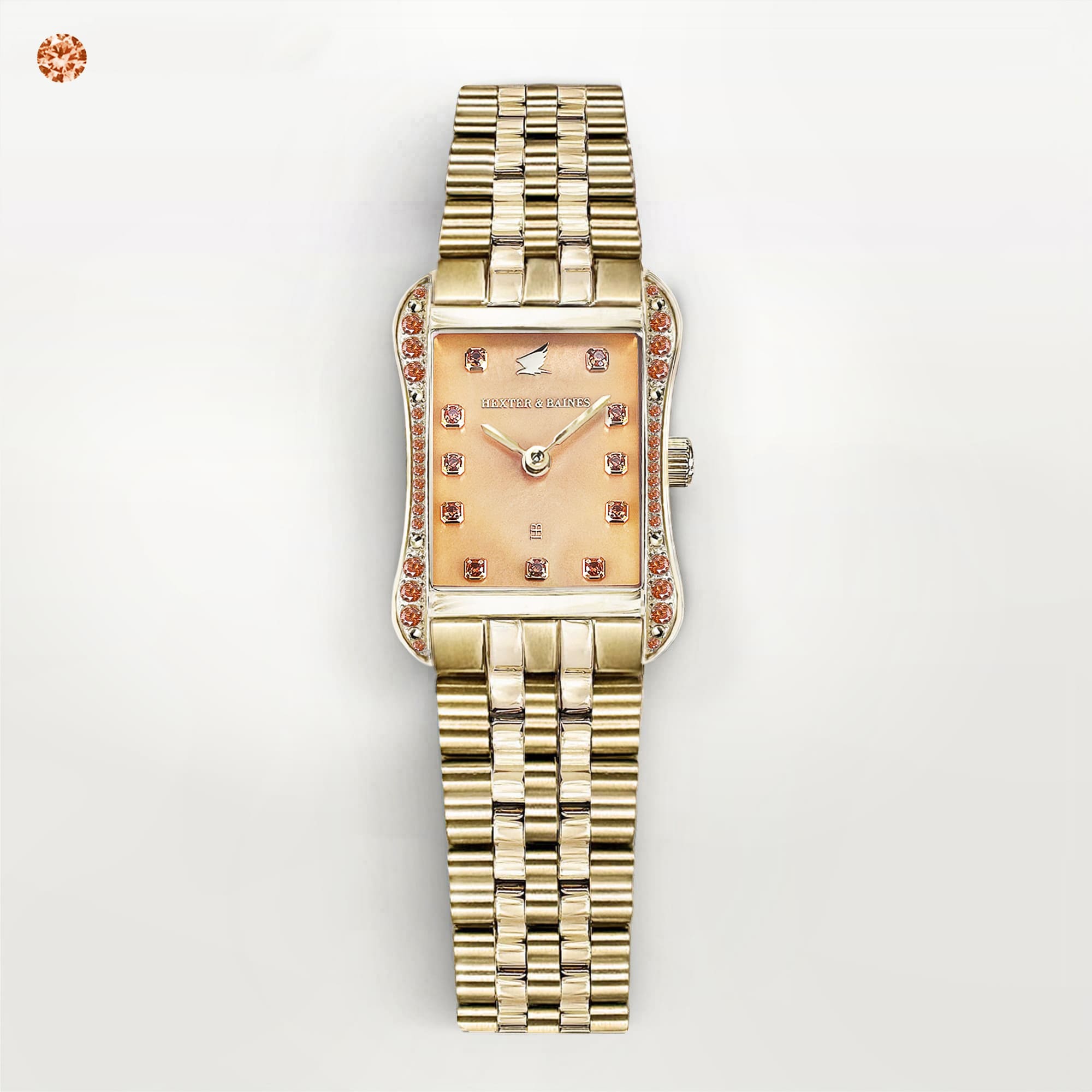 H&B Cronvas, Orange & Gold