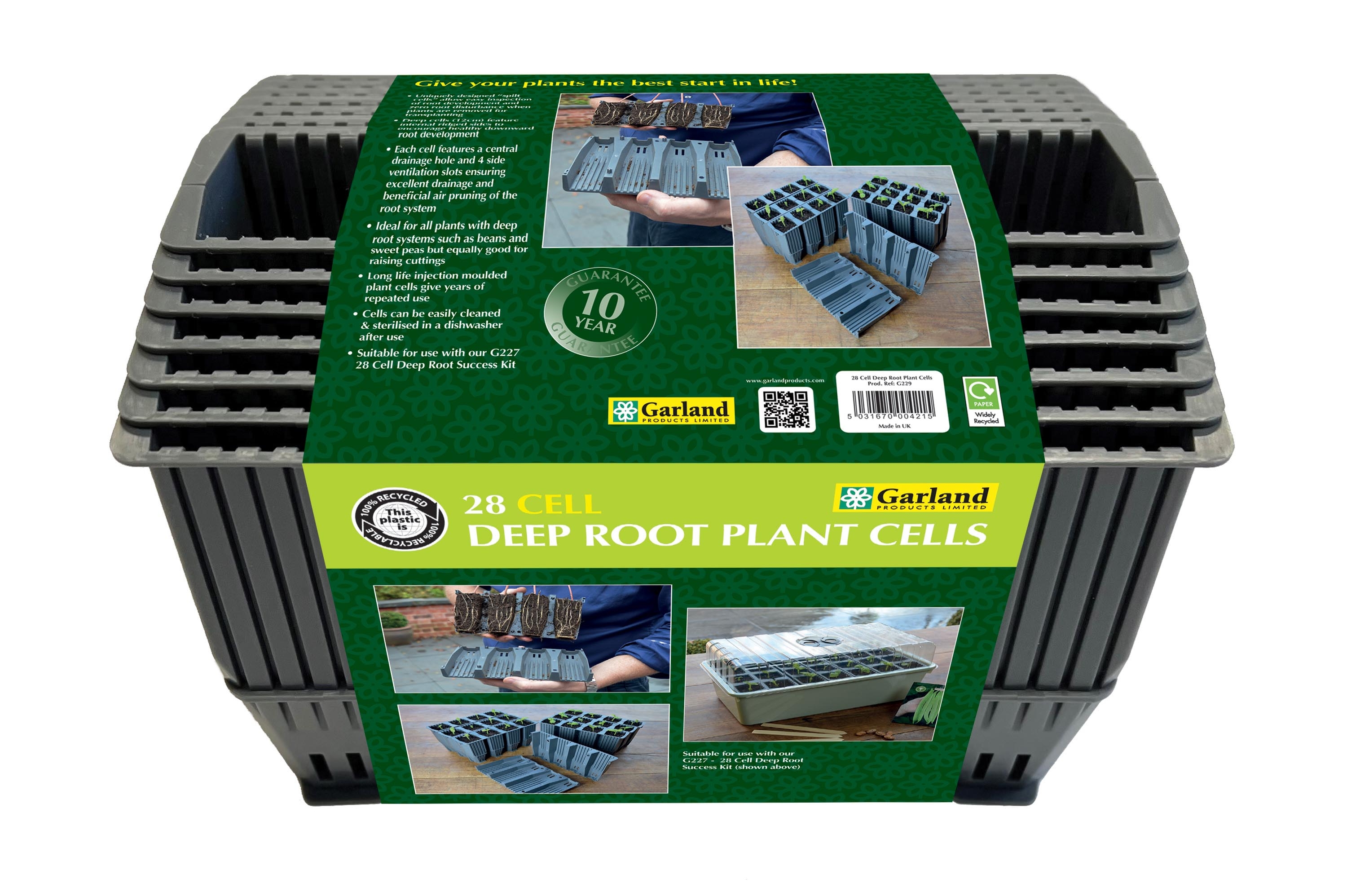 Pluggbrätte - Deep Root Plant - 28 celler - 17