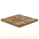 Gabi Citron-Tengborg (1972) Colorful Tree Wall Plaque 24 cm #142 (3)