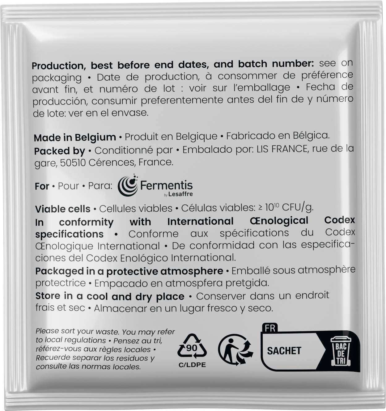 Fermentis SafOeno SH 12, 5 g - 3