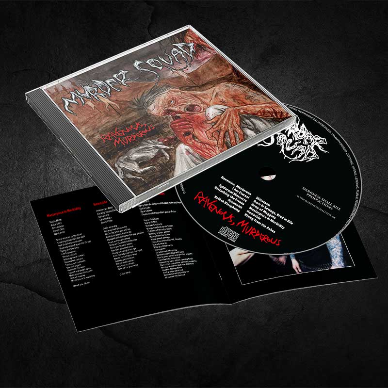 MURDER SQUAD - Ravenous, Murderous CD + Hanging Mother T-shirt BUNDLE (PRE-ORDER) - 2