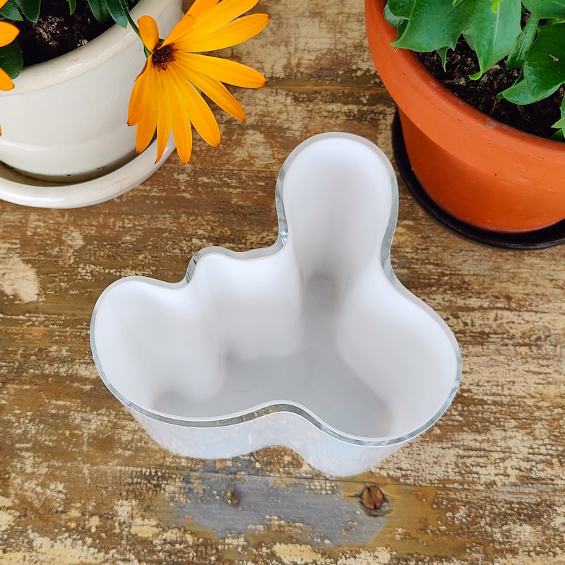 Savoy opalvit vas från Iittala - 3