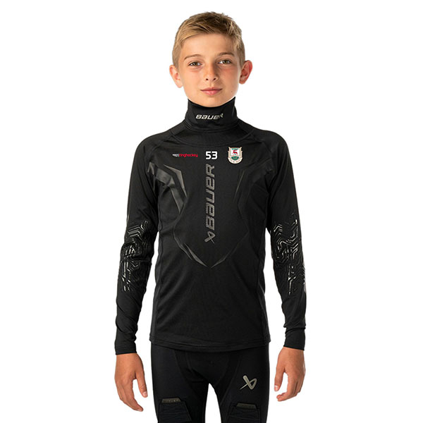 Bauer Bodyguard Neckprotect Jr halsskyddströja S26 Sörhaga Alingsås Hockey