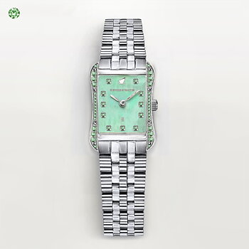H&B Cronvas, Light Green & Silver