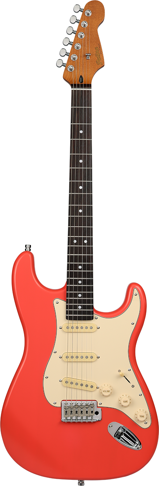 Patina Guitars PS-3 Fiesta Red