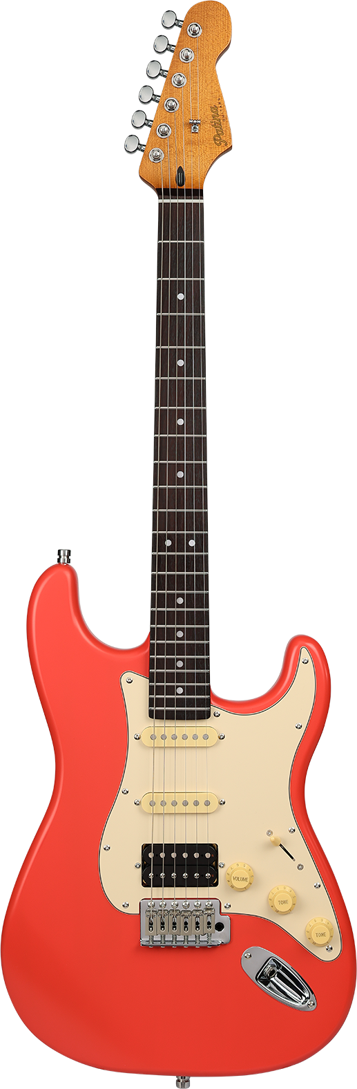 Patina Guitars PS-4 Fiesta Red