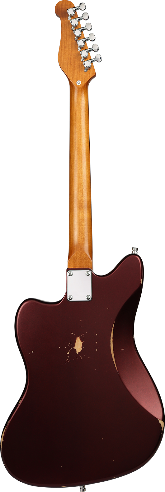 Patina Guitars PJ-6 Oxblood "Relic" - 2