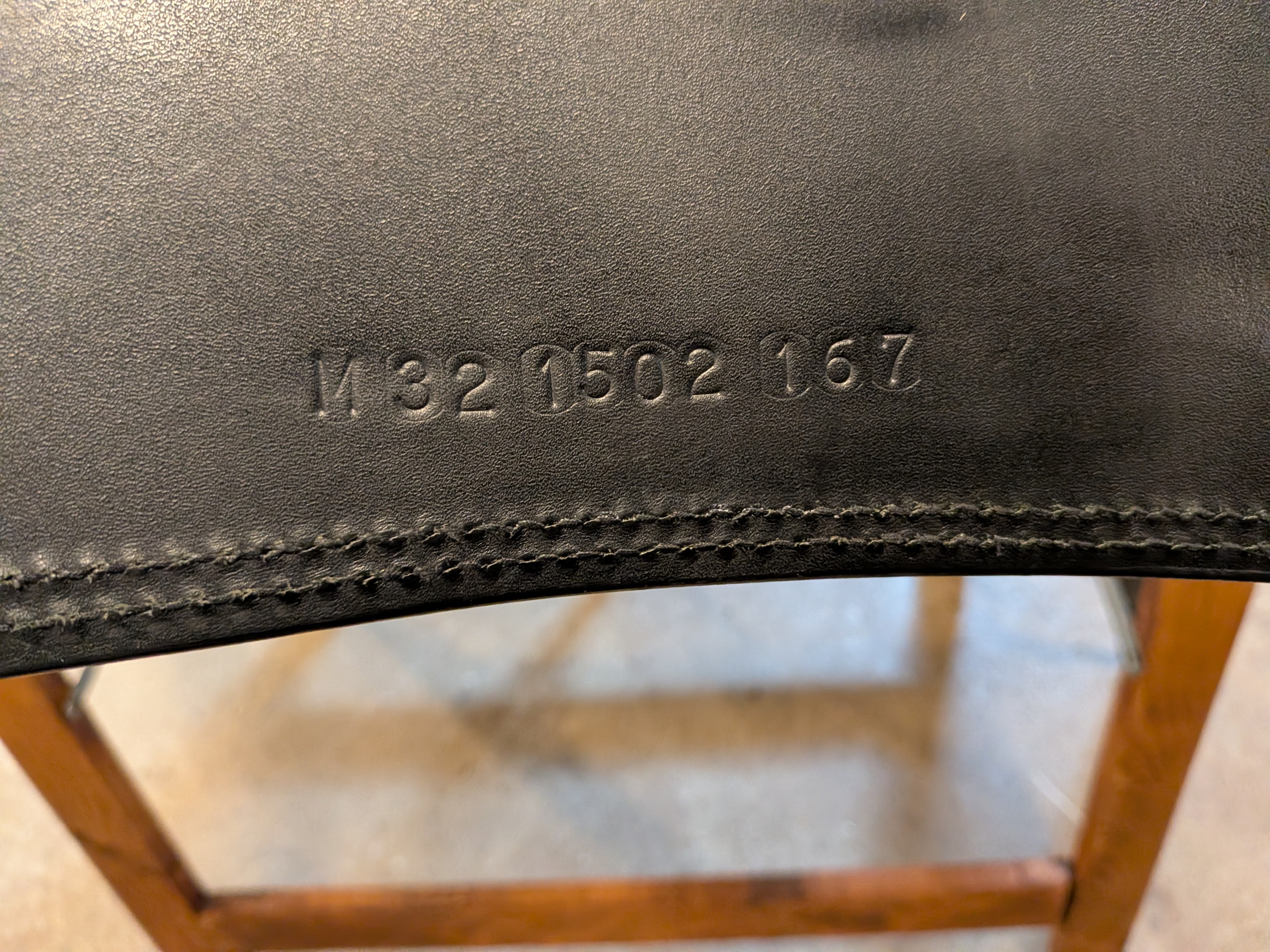 2073. Used - Bent Branderup by Stubben saddle - 7