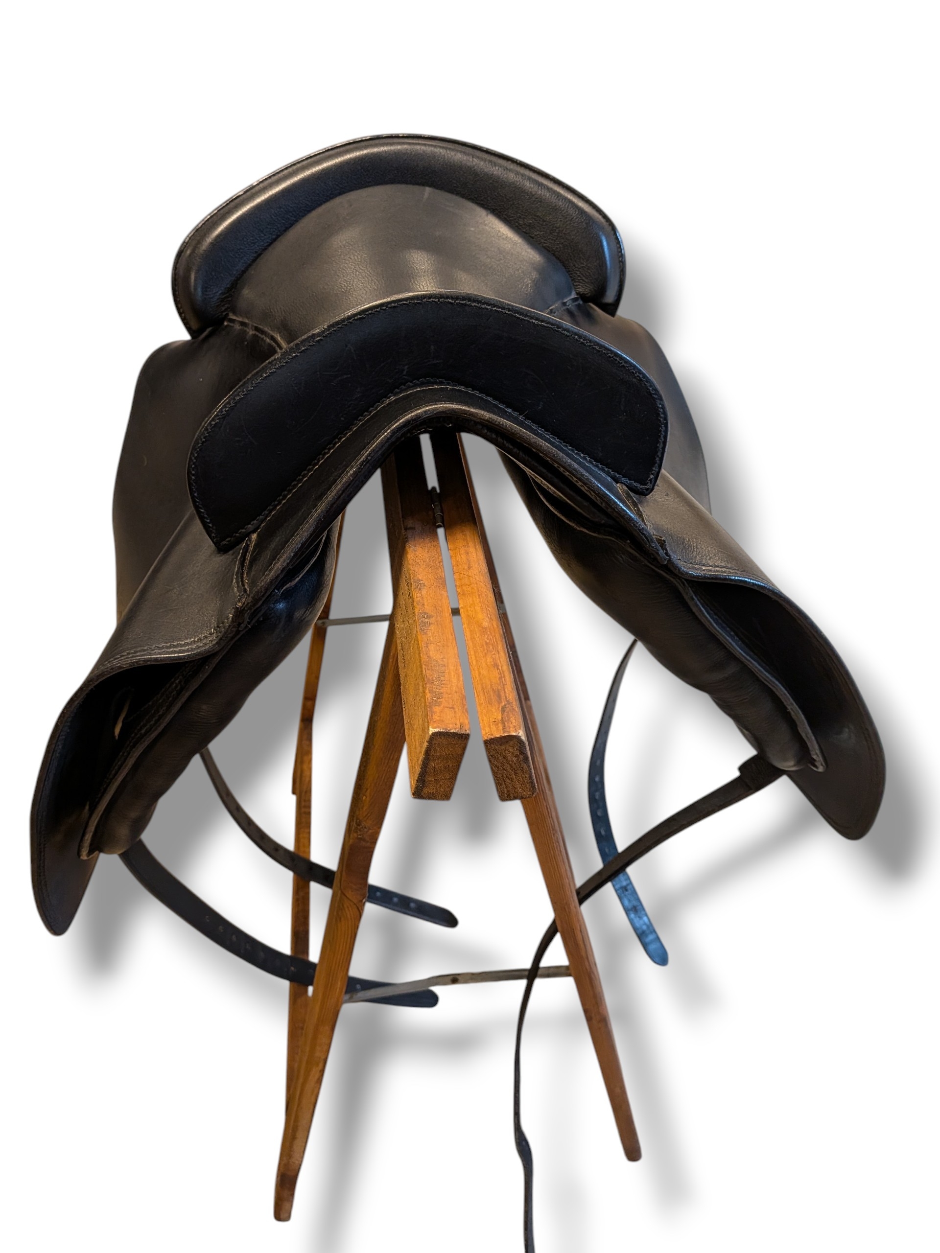 2073. Used - Bent Branderup by Stubben saddle - 2