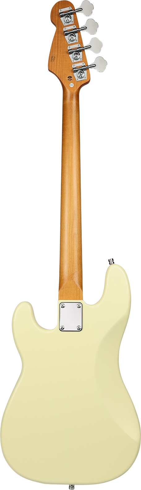Patina Guitars PJB-3 Bass Olympic White - 2