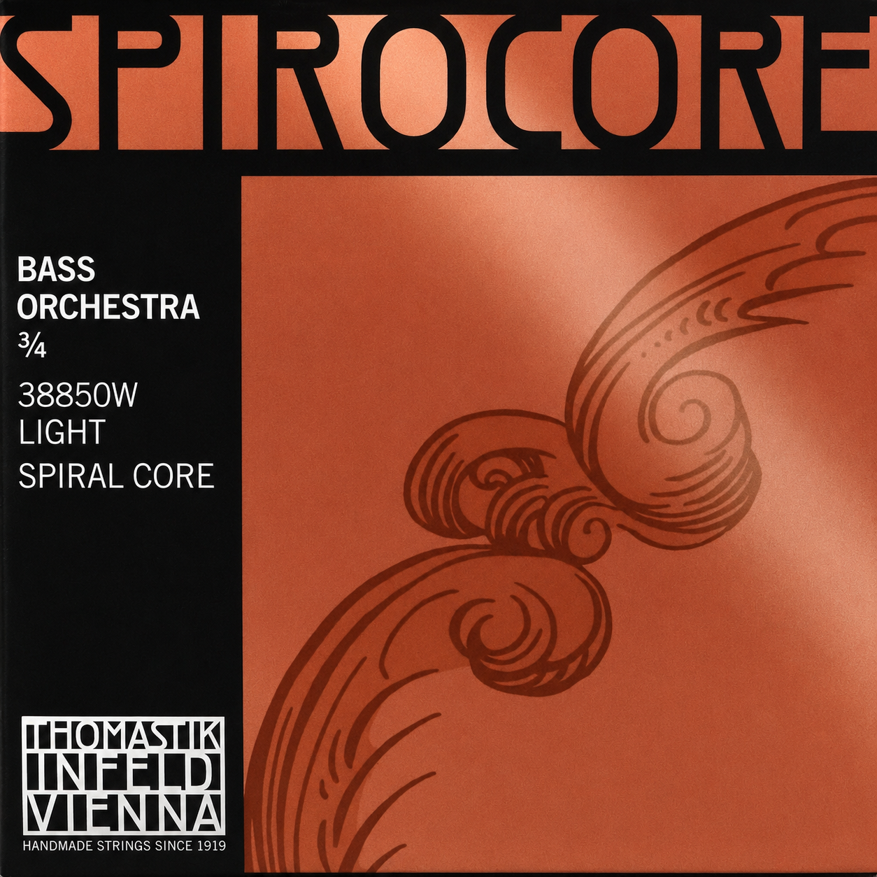 Thomastik-Infeld Spirocore Kontrabass-strenger 3/4 3885.0W