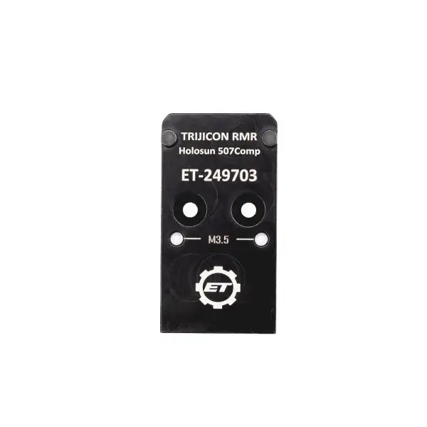 Eemann Tech WALTHER PDP OR Plate Mount for Trijicon RMR / SRO / Holosun 507COMP 4