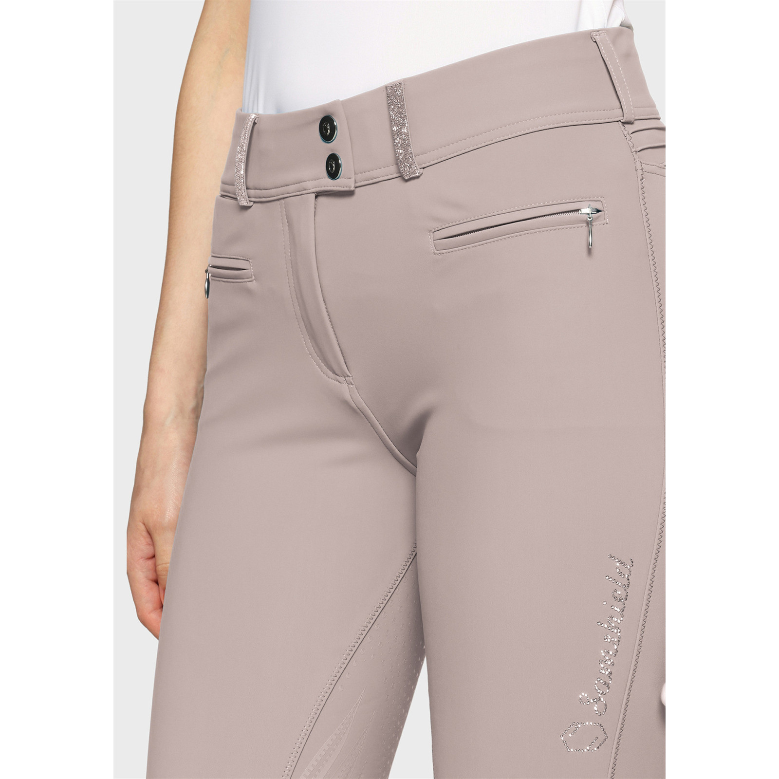 Samshield Ridbyxa Clara Premium Fullgrip Latte - 3
