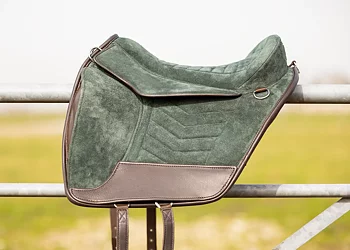 EDIX® Fusion Baroque barbackasadel, mocka, grön