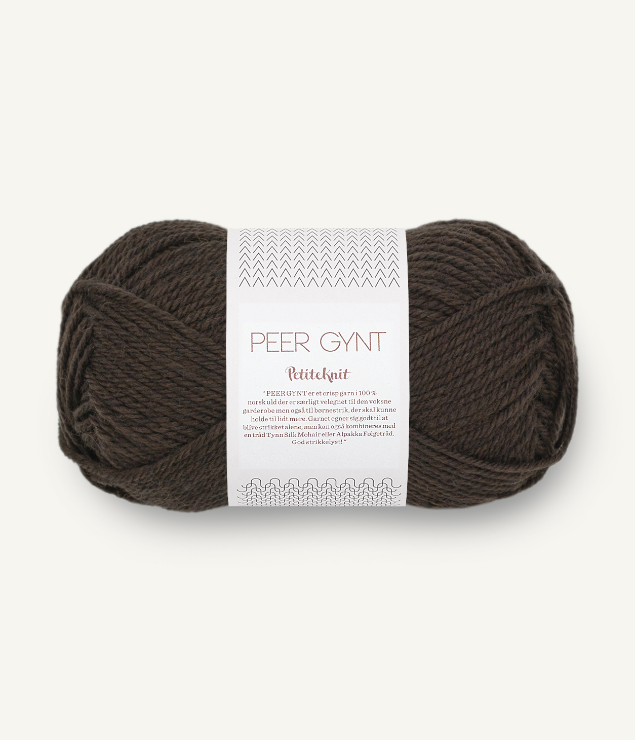 Peer Gynt PetiteKnit färg 2381 Coffee Melange