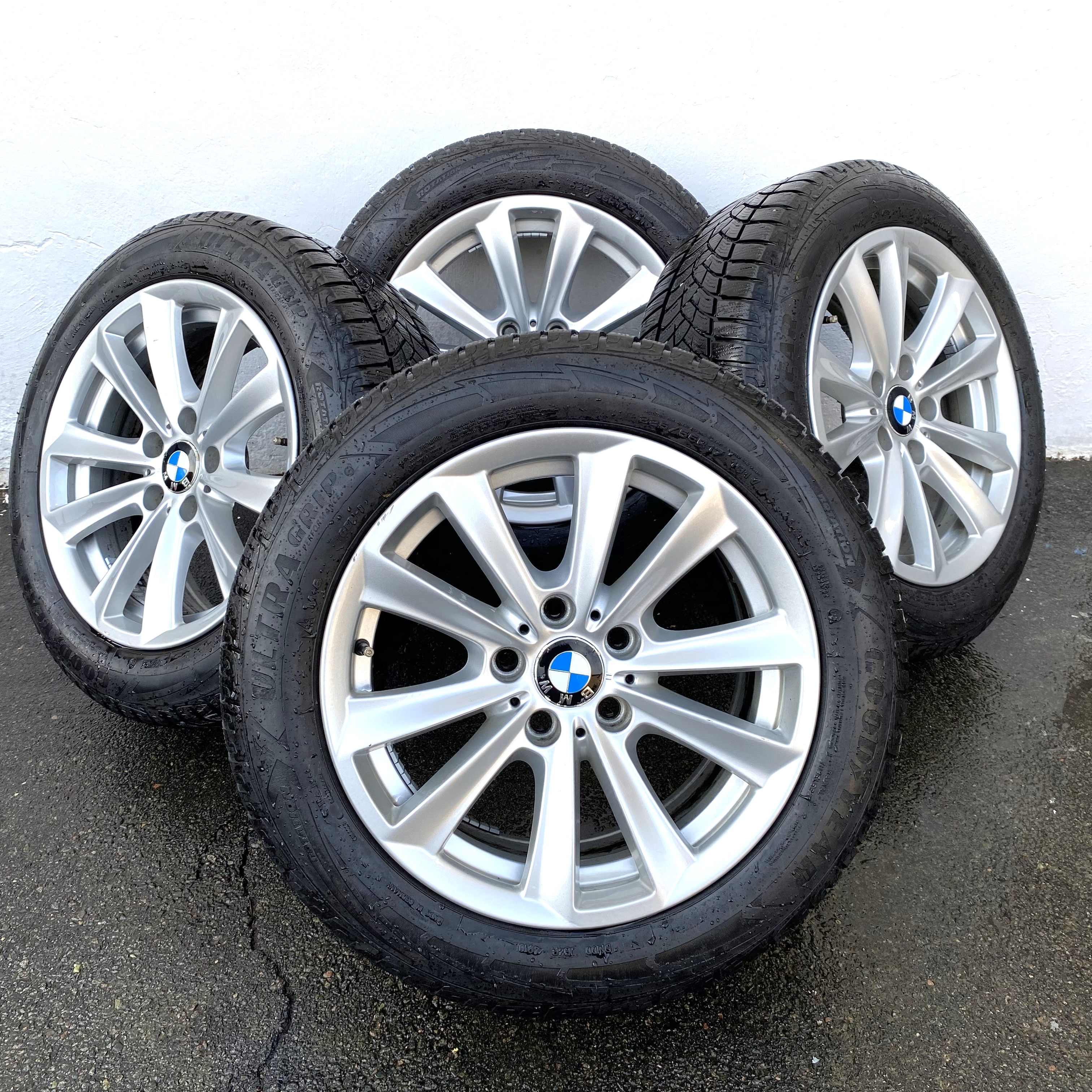 Kompletta Vinterhjul M+S | 17" BMW 6780720 | 5x120 8x17 ET30 72.6 + 225/55 R17 101V Goodyear Ultra Grip Performance GEN-1 | V49-2018 | 6.2mm | 6.2mm | 5.2mm | 5.2mm - 2