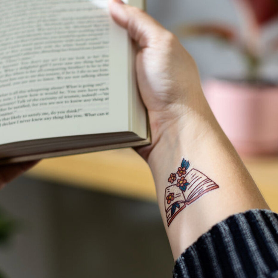 Temporary Tattoo Sheets, skrivbara. 3st. Cricut - 4