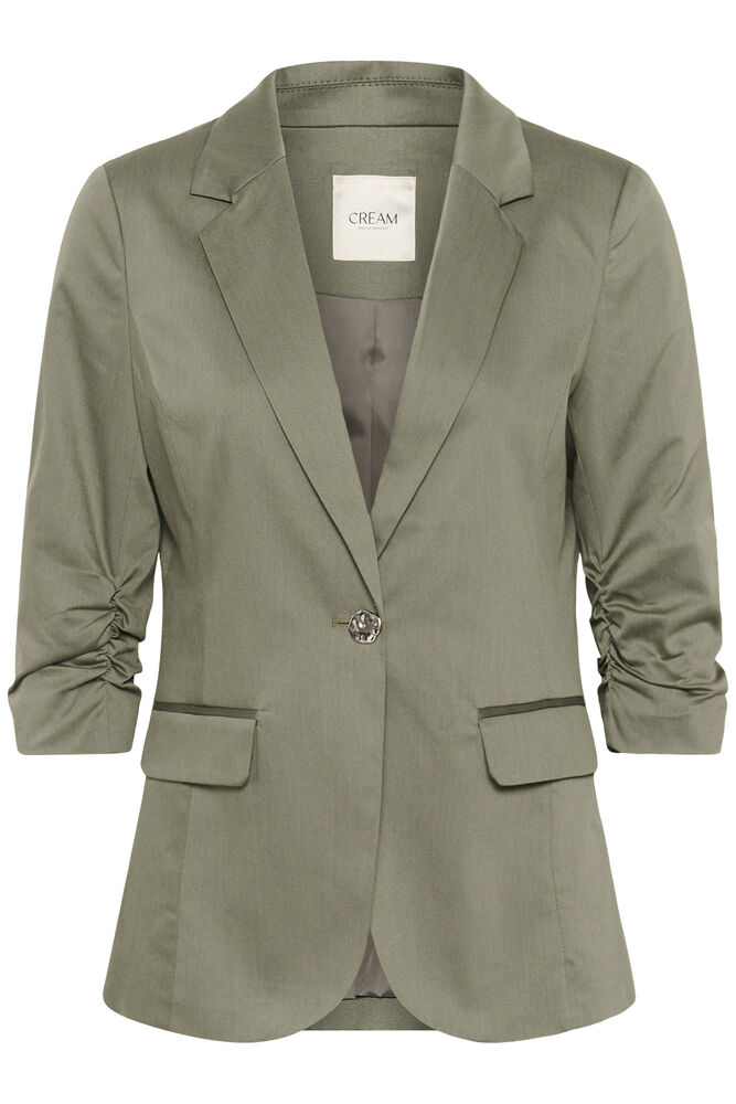 Cream Gia Short Blazer Basilika Grön