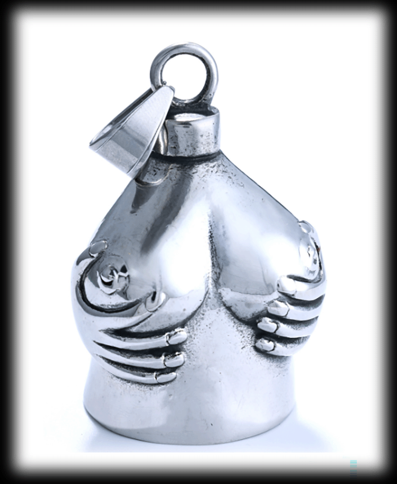 Oh lala Angel bell / Guardian bell smycke i rostfritt stål.