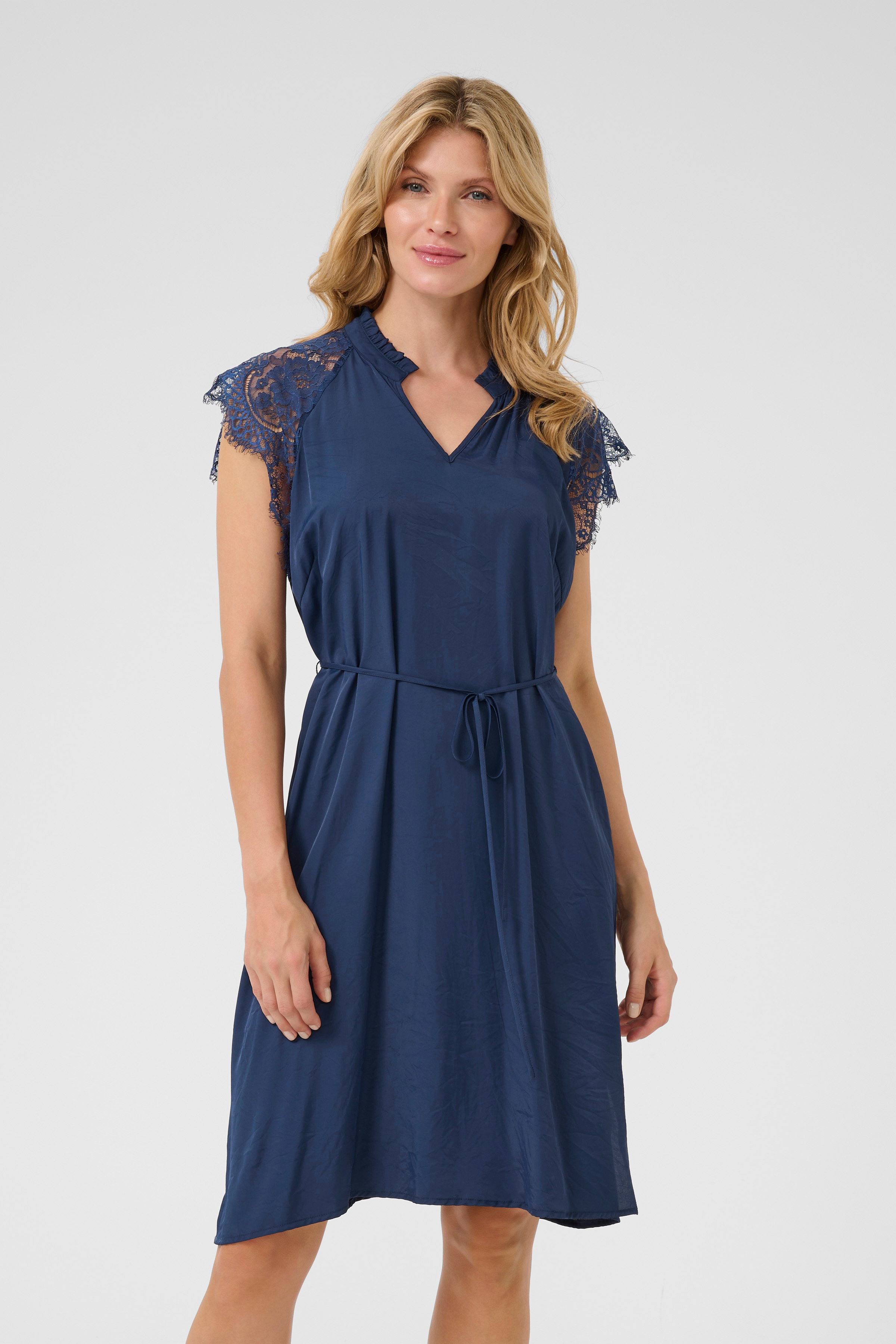 Cream Nola Dress Ocean Cavern - 5
