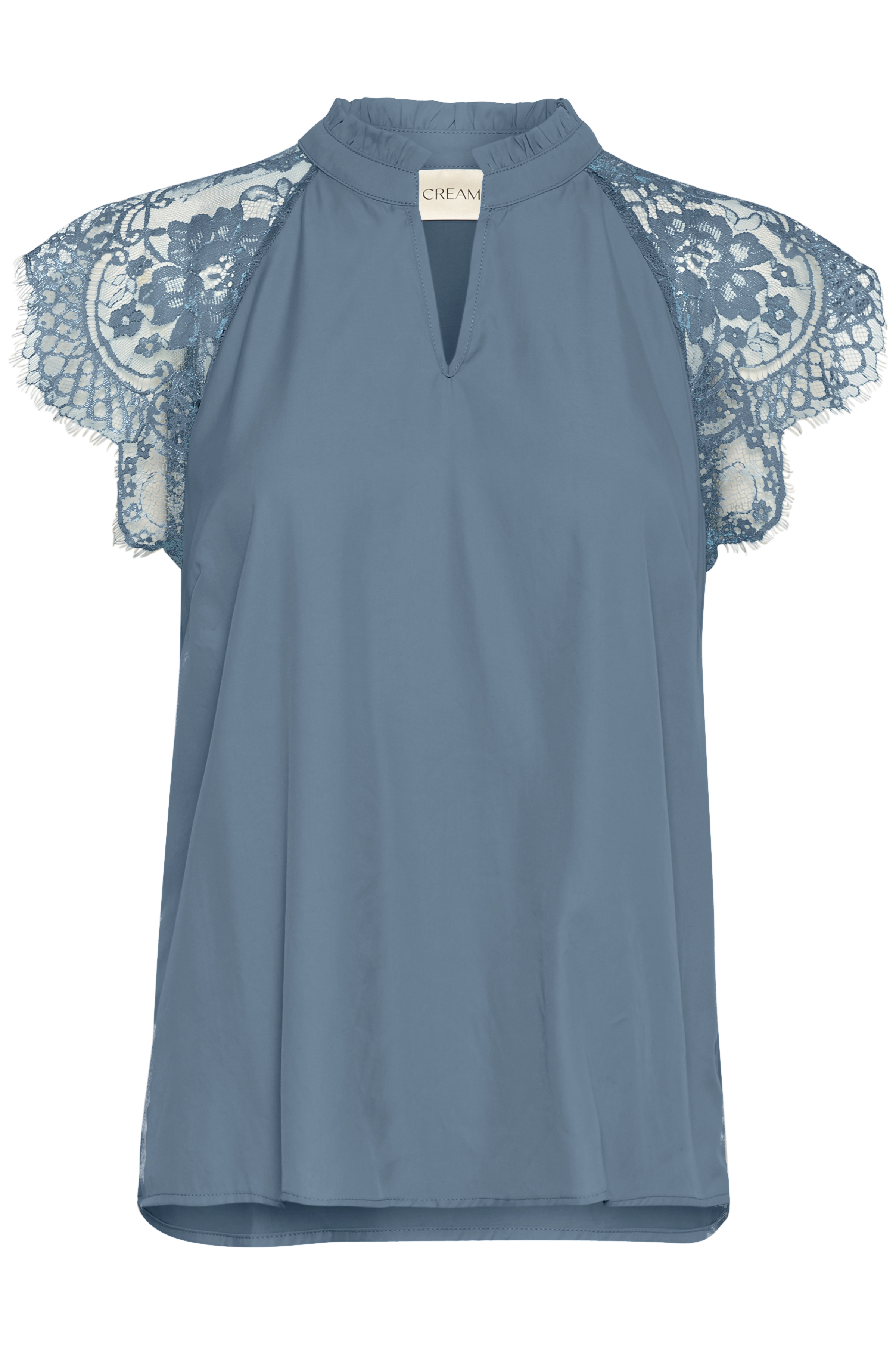 Cream Nola Blouse Blå Himmel