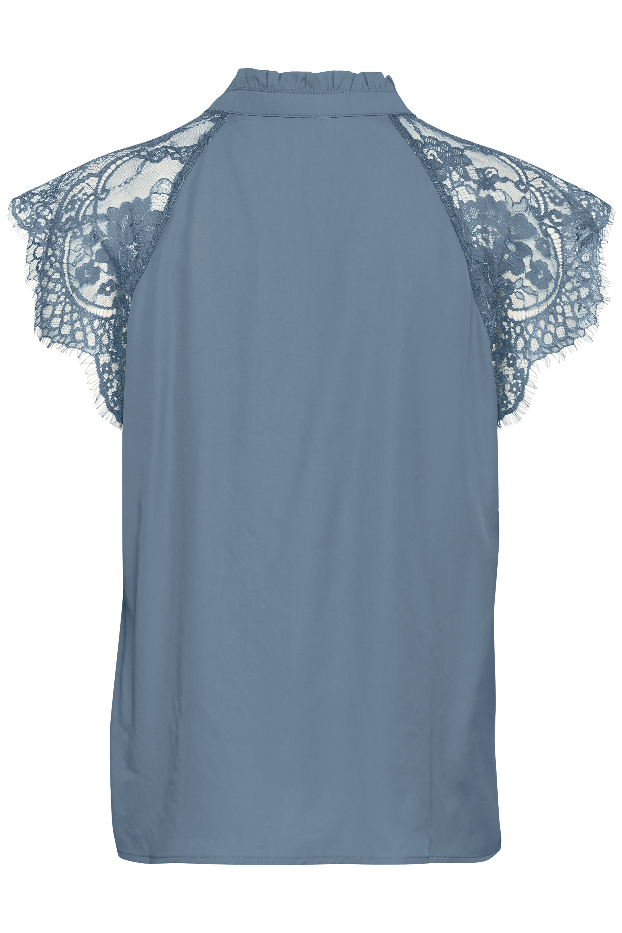 Cream Nola Blouse Blå Himmel - 2