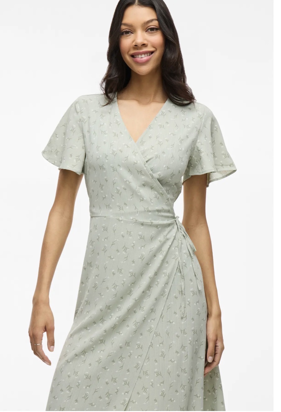 Vila Lovie Dress ss Wrap  - 4