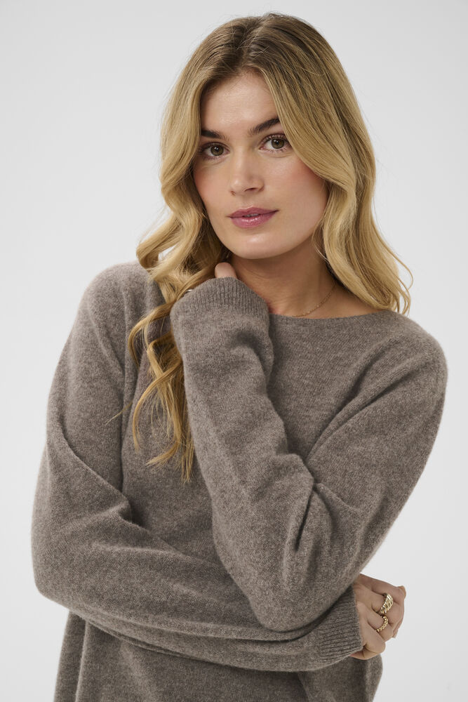 Cream Mela Pullover Java Melange - 6