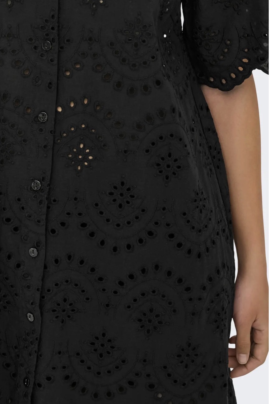 Only Valais ss Dress Black - 4