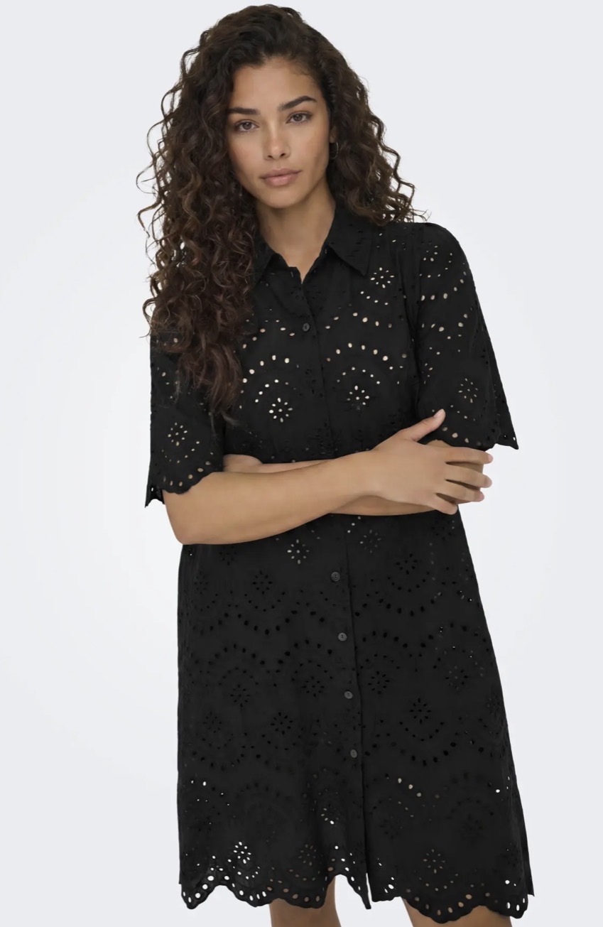 Only Valais ss Dress Black - 3