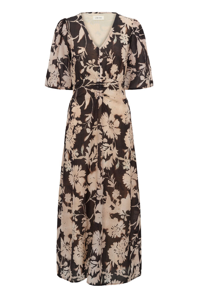 Cream Hailey Long Dress Hailey Print Java