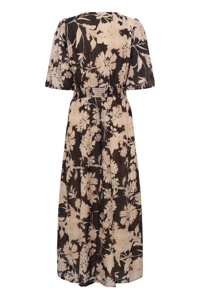 Cream Hailey Long Dress Hailey Print Java - 2