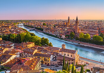 Verona, Italy, puslespil med 500 brikker (B-54299)