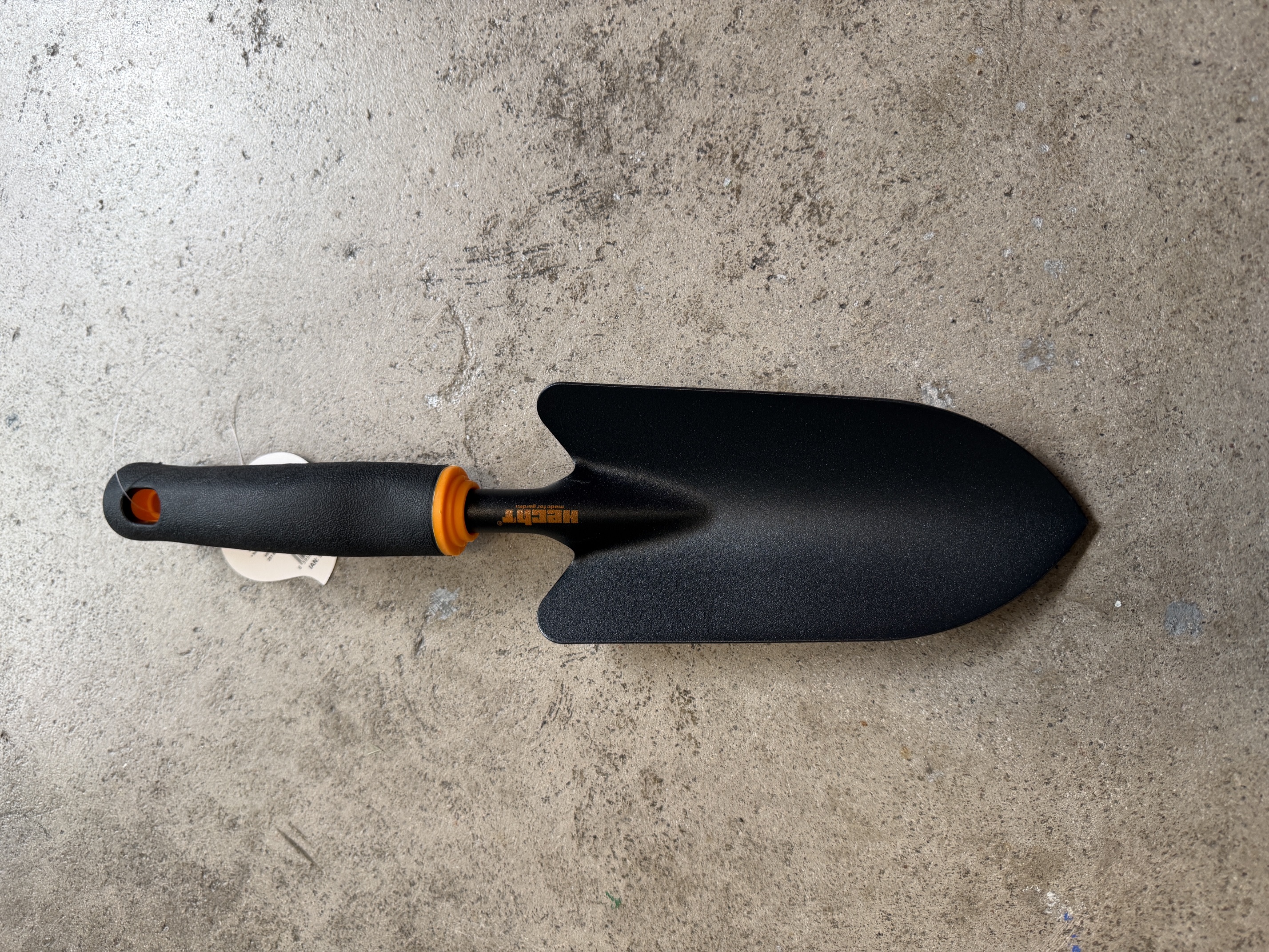Trädgårdsspade liten med ergonomisk handtag