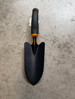 Trädgårdsspade liten med ergonomisk handtag