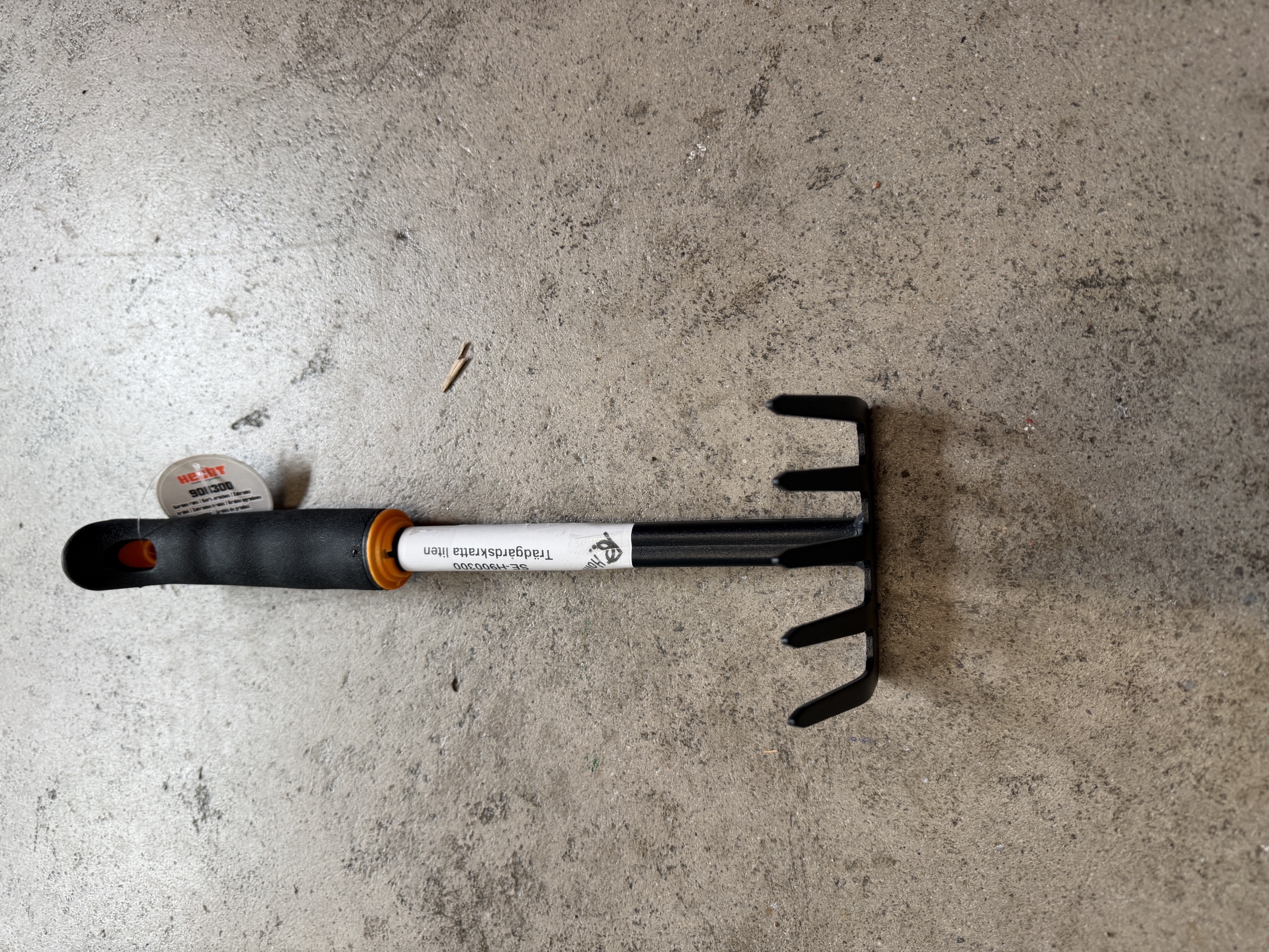 Trädgårdskratta liten med ergonomisk handtag - 2