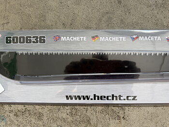 Machete/handsåg, 63 cm.
